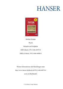 Heribert Stroppe Physik Beispiele und Aufgaben ISBN (Buch): 978