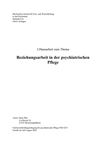 Dana Pfau (2005) - LVR-Klinik Mönchengladbach