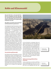 Kohle und Klimawandel - Rosa-Luxemburg