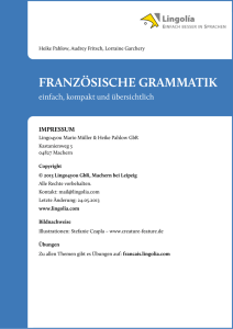 Französische Grammatik