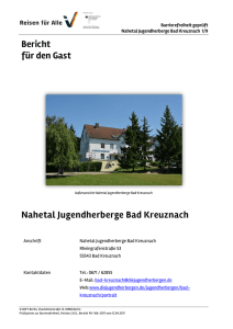 Nahetal Jugendherberge Bad Kreuznach