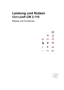 Leistung und Nutzen Metrosoft CM 3.110