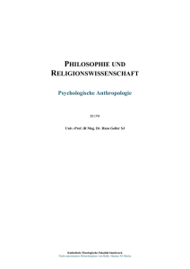 philosophie und religionswissenschaft