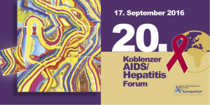 20. Koblenzer Aids-/Hepatitis-Forum