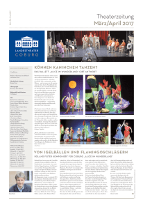 Theaterzeitung März/April 2017