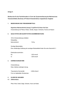 Hypertone Natriumchlorid-Lösung 7,5 g/100 ml B. Braun Vet Care