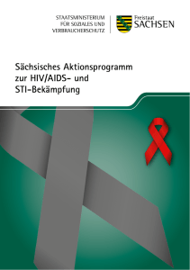 Sächsisches Aktionsprogramm zur HIV/AIDS- und