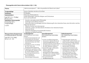 Latein: Schulinternes Curriculum Q1 bis Q2