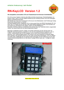 Die I2C Relaisplatine