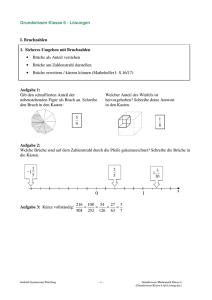 Grundwissen Klasse 6 mit Lösung - Siebold