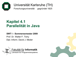 Softwaretechnik I, Kapitel 4