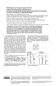 Metallkomplexe mit Tetrapyrrol-Liganden, XIX [1] Synthese und