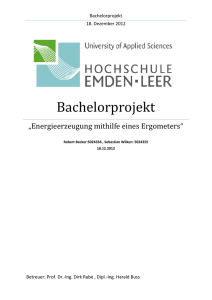 Bachelorprojekt