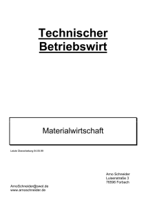 Technischer Betriebswirt