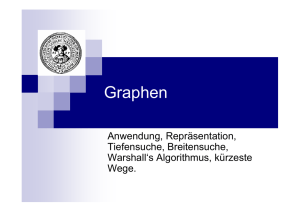 Graphen - Fachbereich Mathematik und Informatik