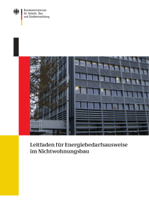 Leitfaden für Energiebedarfsausweis im - enev