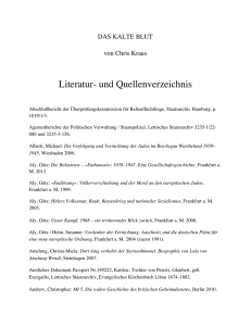 Literaturverzeichnis zu ›Das kalte Blut‹ PDF, 358.5 KB