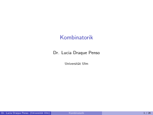 Kombinatorik