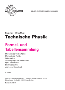 Technische Physik