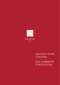 Leonardo Hotels Franchise – Eine intelligente Entscheidung!