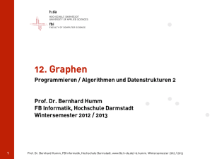 Graphen - fbi.h-da.de - Hochschule Darmstadt