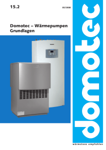 15.2 Domotec – Wärmepumpen Grundlagen