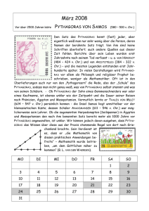 März 2008 - Deutsche Mathematiker