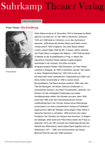 Peter Weiss / Die Ermittlung