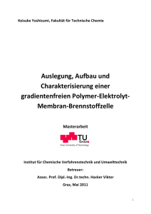 Auslegung, Aufbau und Charakterisierung einer gradientenfreien