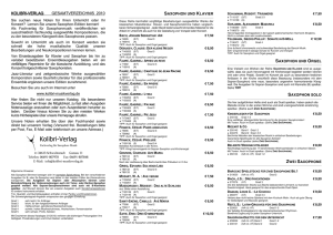 KOLIBRI-VERLAG Gesamt-Titelverzeichnis 2010