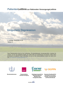 Unipolare Depression - Patienten