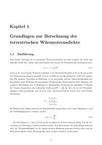 Kapitel 1 Grundlagen zur Berechnung der - diss.fu