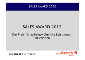 Sales Award präsentation_2012_endgültig [Kompatibilitätsmodus