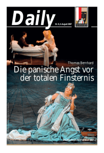 Thomas Bernhard - Salzburger Festspiele