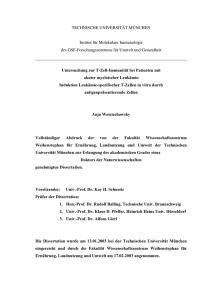 Institut für Molekulare Immunologie des GSF