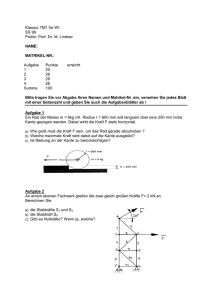 Gemischte Klausuren