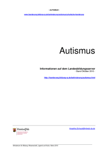 Autismus - Inklusion