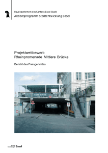 Projektwettbewerb Rheinpromenade Mittlere Brücke