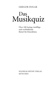 Musikquiz - Bücher.de