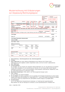 Rechnungserklärung