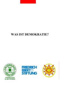 was ist demokratie? - Bibliothek der Friedrich-Ebert