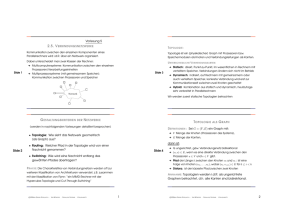 Vorlesung 5 Slide 2 • Topologie - Parallele und verteilte Systeme