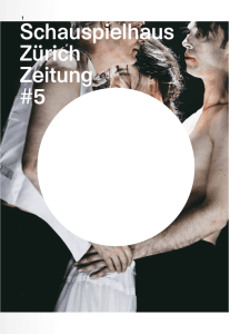 Schauspielhaus Zürich Zeitung #5