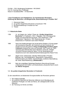 FAS -Studiengang Sozialarbeit - WS 2004/5 Prof. Dr. Henning Storz