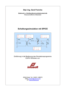 Schaltungssimulation mit SPICE