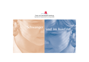 Schwanger und im Konflikt