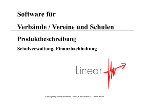 Linear Schule - Linear Software GmbH