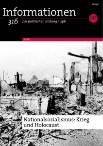 Krieg und Holocaust - Bundeszentrale für politische Bildung