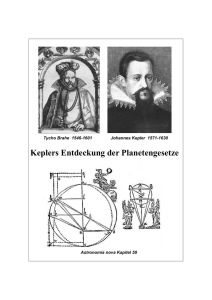 Die Keplerschen Gesetze - Gerhard Strey Homepage