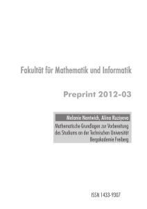 03/2012 - TU Bergakademie Freiberg